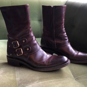 Cordani Leather Utility Boots